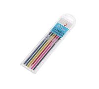 fatteryu 1 Scatola da 0,7 mm di Ricambio per matite meccaniche Colorate Piombo cancellabile Studente cancellabile