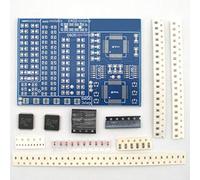 fatteryu 1 Set SMT SMD Component Welding Practice Board Saldatura Kit Fai da Te Strumenti di apprendimento