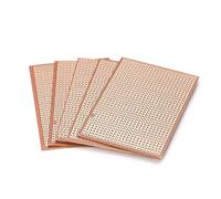 fatteryu 5pcs Universale Bakelite Circuit Board DIY Prototipazione PCB Piastra pista