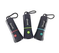 fatteryu Dispenser di Sacchetti per Cacca di Cane con Porta Spazzatura per la Pulizia della Torcia a LED