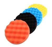 fatteryu Kit tampone Spugna lucidatura lucidatura 4 Pezzi (125 mm) per tampone lucidatore Auto Nuovo