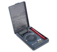 fatteryu Multimetro Digitale Tascabile AC/DC per Strumento di misurazione voltmetro LCD Mini Auto Range XB866