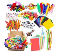 Fatti a Mano, Arte, Artigianato Peluche Bastone/Pompon Attività Educational