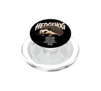 Fatti del riccio Grafico di biologia della fauna selvatica PopSockets PopGrip per MagSafe