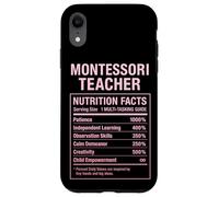 Fatti dell"insegnante Montessori Custodia per iPhone XR