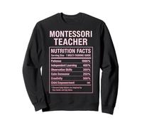 Fatti dell"insegnante Montessori Felpa