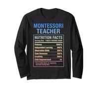 Fatti dell"insegnante Montessori Maglia a Manica