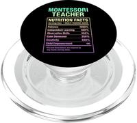 Fatti dell"insegnante Montessori PopSockets PopGrip per MagSafe