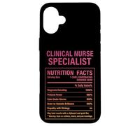 Fatti dello specialista dell"infermiere clinico Custodia per iPhone 16 Plus