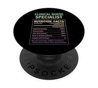 Fatti dello specialista dell"infermiere clinico PopSockets PopGrip Adesivo