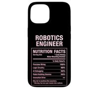 Fatti divertenti del costruttore di robot ingegnere robotico Custodia per iPhone 15