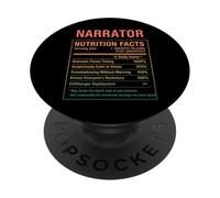 Fatti divertenti del narratore PopSockets PopGrip Adesivo