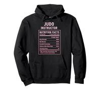 Fatti Divertenti dell'istruttore di Judo Felpa con Cappuccio