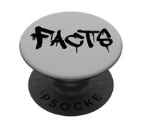 FATTI LA PAROLA FATTI SU UNA TEE GRAFFITI STILE. PopSockets PopGrip Adesivo