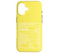 Fatti nutrizionali del mais Pannello da cucina Minimal Chef Custodia per iPhone 16