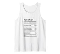 Fatti nutrizionali per Insegnanti di Musica Canotta