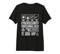 Fatti Professionali di cybersicurezza Coding Hacker Hacking Maglietta Premium