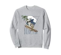 Fatti sotto! Llama e Bradipo Surf Art Lifestyle Fun Felpa