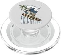 Fatti sotto! Llama e Bradipo Surf Art Lifestyle Fun PopSockets PopGrip per MagSafe