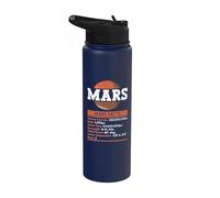 Fatti su Marte - Marte Planet Space Lover Stainless Steel Insulated Water Bottle