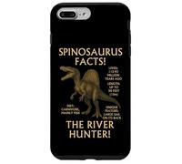 Fatti sullo spinosauro | Progettazione educativa del dinosauro preistorico Custodia per iPhone 7 Plus/8 Plus
