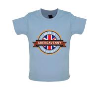 Fatto A ABERGAVENNY - Maglietta Per Bambini / Tutina - Amore Nativo Della Città