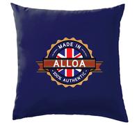 Fatto A ALLOA - Cuscino - Città Villaggio Nativo Amore Vivere Luogo D'origine