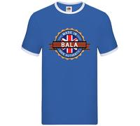 Fatto A Bala - Ringer Da Uomo - Città Nativa Nato A Gwynedd Galles Regalo