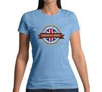 Fatto A Barrow-In-Furness - Maglietta Donna - Amore Per La Città Nata E Vivere