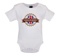 Fatto A BURGH-LE-MARSH - Maglietta Per Bambini / Tutina - Città Paese Nato Amore