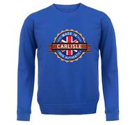 Fatto A Carlisle - Felpa Per Bambini - Amore Per La Città Del Villaggio
