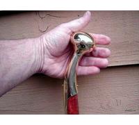 fatto a mano Horse-Hame-Knob-bastone da passeggio-Victorian lungo manico...