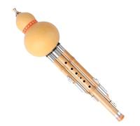 Fatto a mano Hulusi Professionale Cucurbita Flauto Chiave C Zucca Flauto Tradizioni Cinesi Zucca Musicale Per Principianti Zucca Musicale