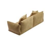 Fatto a mano Piccolo Divano Case Delle Bambole Divano Singolo Set Divano In Legno Loveseat Posto Per Realistiche Camera Da Letto Scene Dollhouses Accessori Divano