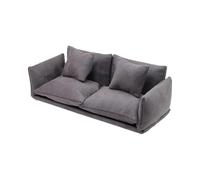 Fatto a mano Piccolo Divano Case Delle Bambole Divano Singolo Set Divano In Legno Loveseat Posto Per Realistico Camera Da Letto Scene Divano Per Modelli Architettonici