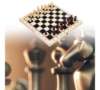 Fatto a mano Pieghevole Magnetica Scacchiera 11x11 Pollici Scatola di