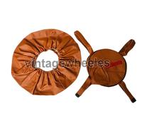 Fatto a Mano Stepney Cover Di 10 " Ruota Con Scorta Borsa - Lambretta li-Sx-Gp