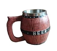 Fatto a mano Tazza Tazza di Birra di Legno Di Natale Creativo Bicchieri del