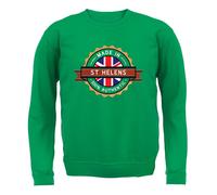 Fatto A St Helens - Felpa Per Adulti - Amore Per La Città Nata E Vivere