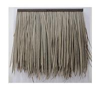 Fatto Dall'uomo Per Il Tetto D'erba Finta Paglia Selvatica Originale Thatch Simulazione Thatch Tile Capelli Artificiali Tetto D'erba Padiglione Tetto Peloso Casa Di Legno Tetto Della Fattoria 0.5x0.5m