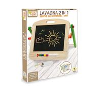 FATTO DI LEGNO Lavagna 2 in 1 con accessori TEOREMA 40503
