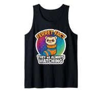 Fatto Divertente del Furetto Che guardano Sempre Uno Scherzo sull'amante del Proprietario Canotta