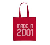 Fatto Nel 2001 - Borsa In Tela - Compleanno 23 23 Anni Anno Di Nascita