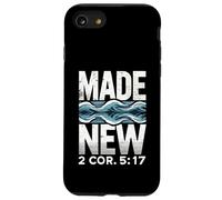Fatto Nuovo Battesimo Camicia Cristiana Camicie Per Giovani Battezzati Custodia per iPhone SE (2020) / 7/8