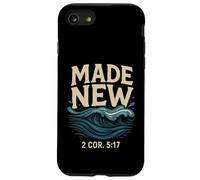 Fatto Nuovo Battesimo Camicia Cristiana Camicie Per Giovani Battezzati Custodia per iPhone SE (2020) / 7/8