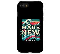 Fatto Nuovo Battesimo Camicia Cristiana Camicie Per Giovani Battezzati Custodia per iPhone SE (2020) / 7 / 8