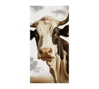 Fattoria Animale Mucca Copertura Della Porta Banner Party Decor Forniture Portico Appeso Banner Personalizzazione Festone Per Vacanze Compleanno Giardino Prato