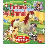 Fattoria degli animali. Libro puzzle