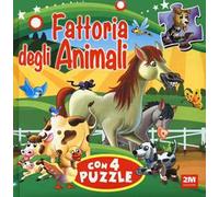 Fattoria degli animali. Libro puzzle. Ediz. a colori