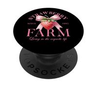 Fattoria Di Fragole Vivere Nella Vita Coquette PopSockets PopGrip Adesivo
